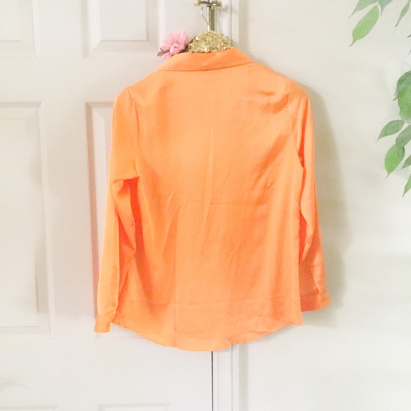 ⭐️ASOS ORANGE BLOUSE⭐️ - Picture 3 of 4